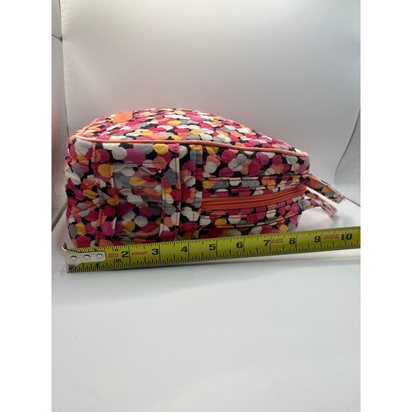 Vera Bradley Quilted Floral Lunch Bag | Insulated Lunch Tote Pink Multi - Picture 5 of 10